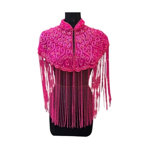 Robe Cape Perlée Faite Main 100% Coton de Haute Qualité 2026 pour Femme – Tendance, Disponible en Gros pour l'Exportation - Product Image 1