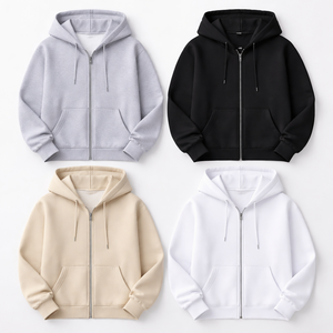 Custom <b>Zipped</b> <b>Up</b> Hoodies Manufacturer for Bulk Orders - OEM Wholesale Supplier - Product Image 5