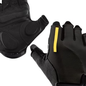 Custom Logo <b>Half</b>-Finger Gym Gloves for Fitness Bodybuilding Weightlifting Made Leather Manufactured for Specific Size - Product Image 5
