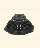Haut-parleur de subwoofer professionnel PA de 12 pouces 1000W, 8 ohms, bobine vocale de 3,5 pouces, cône en carbone
