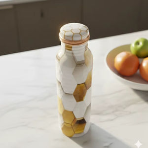 Bouteille de bière en cuivre de qualité supérieure, design classique, hermétique, anti-fuite, grande capacité, bouchon push-pull, compatible lave-vaisselle, cadeau d'affaires - Product Image 2