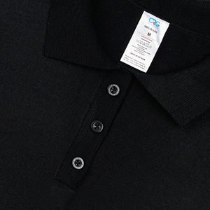 เสื้อถักผู้ใหญ่แบบสวมใส่สบาย สีพื้น ผ้าถักเนื้อนุ่ม ยับยาก 100% อะคริลิก แขนสั้น ติดกระดุมด้านหน้า ผลิตในเวียดนาม (ODM OEM) - Product Image 4
