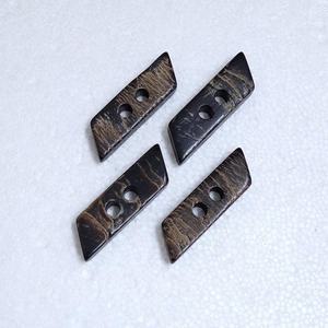Boutons à bascule en corne de buffle faits à la main, forme naturelle, polis, rustiques, pour décoration intérieure, écologiques, vintage, classiques AZ - Product Image 4