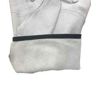 Best Performance Heavy-Duty Cowhide Grain Leather Breathable Adjustable Wristlet <b>Driver</b> <b>Gloves</b> Comfortable Anti-Static Safety - Product Image 4