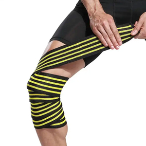 Rodilleras Transpirables con Logotipo Personalizado, Soporte Elástico de Compresión, Protección Integral para Levantamiento de Pesas y Fisicoculturismo - Product Image 5