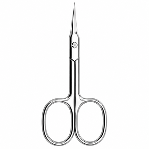 Ciseaux de beauté professionnels, lame incurvée en acier inoxydable, pointe acérée, outil de manucure pour cuticules - Product Image 1