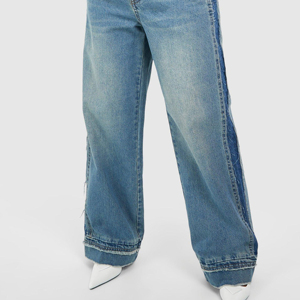 Jeans de Mezclilla Anchos de Invierno para Mujer, Estilo Urbano, Ecológicos, de Alta Calidad, Cómodos y Elegantes, Precio de Fábrica OEM/ODM - Product Image 5