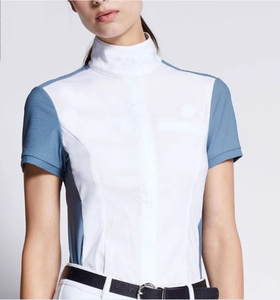 Cheap Price High Quality Equestrian Horse Riding Women Show <b>Shirts</b> Horse Rider Base Layer <b>Shirt</b> OEM ODM Horse Riding <b>Shirt</b> - Product Image 4
