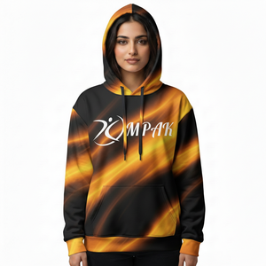 เสื้อฮู้ดดี้โอเวอร์ไซส์สไตล์สตรีทแวร์ลำลองสำหรับฤดูหนาว พรีเมียม  แบบยูนิเซ็กซ์  พร้อมลายปักพิมพ์ซับลิเมชั่น สำหรับใส่ในชีวิตประจำวัน - Product Image 1