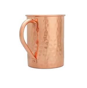 Juego de Tazas de Cobre Martillado a Mano para Moscow Mule, de Acero Inoxidable, en Conjuntos de 2 y 4 Piezas, Hechas a Mano - Product Image 3