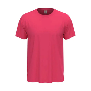 Camiseta de Hombre Ligera 100% Algodón, Cuello Redondo, Corte Regular, Color Sólido, Esencial para el Guardarropa de Verano, Manga Corta, Transpirable y de Secado Rápido, en Oferta - Product Image 6