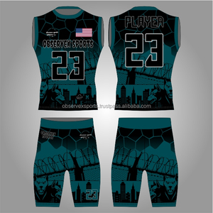 7V7 Uniforms Design Breathable 7 on 7 for Team Training Flag Football Uniform Game <b>Compression</b> Use 7on7 Uniform - Product Image 1