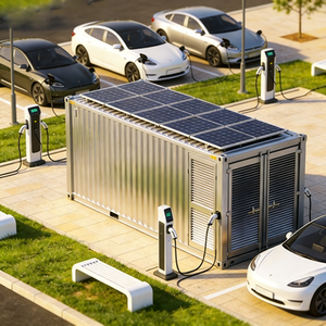 Contenedor de Almacenamiento de Energía Solar BOX-E/OEM LiFePO4 500 <span class=keywords><strong>KWH</strong></span> 500-800V, Híbrido, Refrigeración por Aire, Comunicación RS485/CAN, <span class=keywords><strong>2.4</strong></span>-2.8T - Product Image 1