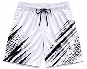 Shorts de golf décontractés pour hommes, shorts de jogging en polyester pour hommes, impression de logo personnalisée, shorts de bain pour hommes - Product Image 3