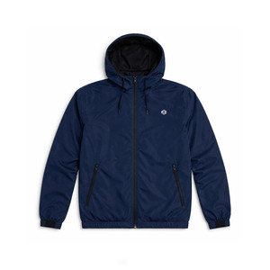 Chaqueta cortavientos impermeable personalizada para hombre, ligera, de nailon, con capucha, para lluvia, con logotipo personalizado, alta calidad, venta al por mayor, MOQ bajo - Product Image 3