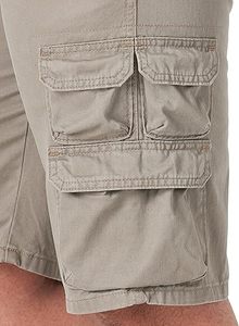 Shorts chino pour homme, qualité supérieure, anti-transpiration, décontractés, pour l'été, extensibles, avec fermeture boutonnée, logo sur le devant, shorts de golf - Product Image 6