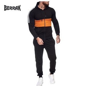 Men's Casual Tracksuit 2021 New Men's <b>Hoodies</b> and Sweatpants Two Pieces Sets Sportswear High Quality Clothing for Male - Product Image 3