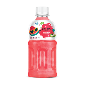 NPV Bici Bici <b>Pineapple</b> Juice with Nata De Coco Puree 300ml X24 Bottles - Product Image 3