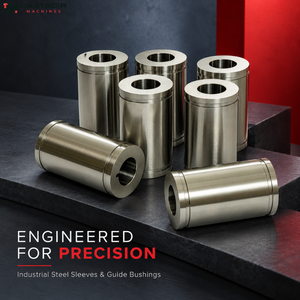 Bujes de Manga Mecanizados |   Revestimientos Metálicos Cilíndricos para Maquinaria de Fabricación de Cigarrillos, Proveedor de Repuestos Industriales en India - Product Image 2