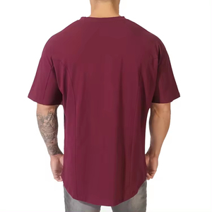 Camisetas de corte cuadrado para hombre del mejor fabricante pakistaní, ropa personalizada profesional, color sólido, 100% algodón suave - Product Image 2