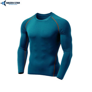 เสื้อรัดกล้ามแขนยาวสำหรับผู้ชาย MMA สำหรับฝึกซ้อมกราปลิง ยิวยิตสู ป้องกันรังสียูวี รับสกรีนโลโก้ - Product Image 6