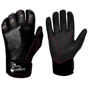 Guantes de béisbol de alta calidad con palma de cuero vacuno y logotipo personalizado - Product Image 5