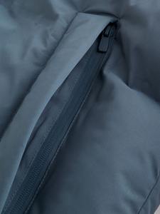 Parka longue matelassée bleu ardoise personnalisée pour homme, manteau d'hiver isolé à capuche, coupe-vent, vêtement d'extérieur urbain, OEM ODM, vente en gros - Product Image 6