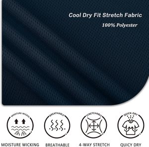 Camiseta Deportiva Personalizada para Hombre, Tejida, Transpirable, Cómoda, Informal, para Uniforme, Golf, Fabricante y Proveedor - Product Image 6