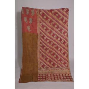 Colcha Kantha Gudri Hecha a Mano en India, Reversible, de Algodón, Estilo Vintage, para Sofá y Cama - Product Image 6