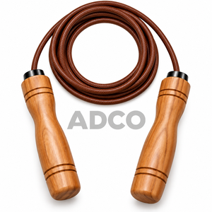 Wholesale Fitness Jump <b>Rope</b> with Durable Braided Cable Comfortable Grip Handles for Cardio Workout Exercise and Athletic - Product Image 3