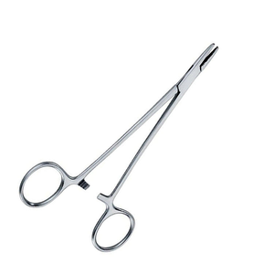 Vente en gros usine – Porte-aiguille microvasculaire manuel en acier inoxydable 100 % antirouille, pointe olive, angulaire, certifié CE - Product Image 2