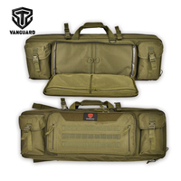 Sac de transport tactique OEM décontracté en polyester souple avec fermeture éclair, double compartiment, résistant à l'eau, léger, antivol, pour armes à feu et outils de chasse