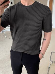 High Quality Casual Round Neck Loose Short Sleeve T-Shirt <b>Men</b> 2026 New Summer Cotton Loose T-Shirt <b>Men</b> t Shirt Supplier From BD - Product Image 6