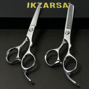 Tijeras de Peluquería Profesionales 440c con Mango Ergonómico, Tijeras de Acero Inoxidable para Cortar el Cabello, Herramienta de Estilismo para Salón de Belleza - Product Image 5