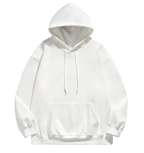 Sweat-shirts en molleton 100% coton, couleur unie, printemps, teinture unie, OEM, broderie personnalisée, logo sur mesure, vente en gros - Product Image 4