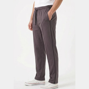 Men's Color <b>Sweatpants</b> Elastic Waist Drawstring Casual Joggers Side Pockets Breathable Summer Lightweight <b>Sweatpants</b> Trosers - Product Image 1