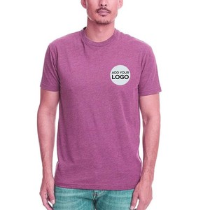 T-shirt personnalisé pour homme en coton 180g, coupe classique, impression et broderie, 100% coton, tee-shirt premium en coton/fibre de bambou - Product Image 3