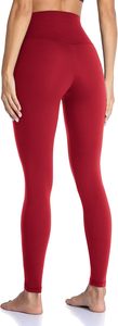 Leggings confortables pour femmes en spandex et polyester, taille haute, fermeture à cordon, extensibles, écologiques, pour le sport, la remise en forme et le yoga - Product Image 5