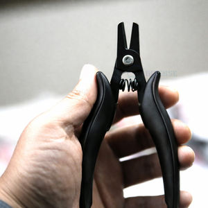 Pince à découper les liens de kératine à prix d'usine, avec ressort d'ouverture pour extensions capillaires micro-nano, outils professionnels pour salon de coiffure - Product Image 3