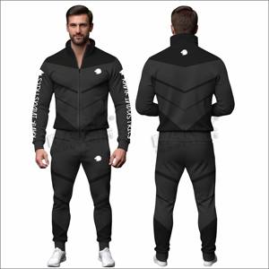 Survêtements pour hommes à la mode et durables, vêtements décontractés, manches longues surdimensionnées, tissu de qualité, survêtements pour hommes - Product Image 3
