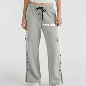 Pantalones de mujer, pantalones para mujer, pantalones largos de lino suave y transpirable, pantalones largos de verano, estilo casual. - Product Image 3