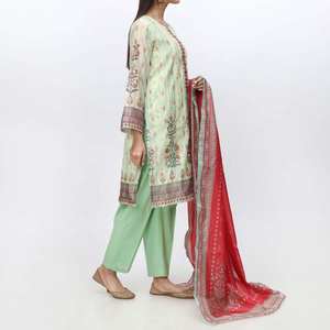 ชุดผ้าไหมทัสซาร์3ชิ้นประดับ PW3203 - Product Image 2