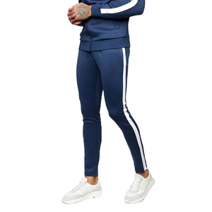 Servicios OEM al por mayor, ropa deportiva de alta calidad, conjunto de chándal con logotipo personalizado, chándales deportivos para entrenamiento y correr para hombre - Product Image 5