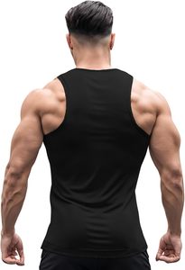 Gilet d'entraînement STELLAR en coton côtelé, conception sans couture, coton peigné filé à anneaux, respirant, idéal pour l'entraînement en salle de sport, pour hommes - Product Image 3