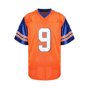Jersey de Fútbol Americano Sublimado Personalizado para Hombre, Nombre del Equipo Personalizado, Cuello en V, Talla Grande, Transpirable, Equipación para Jugador - Product Image 3