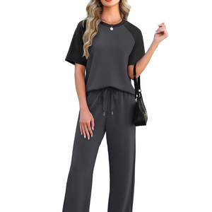 Nouveaux ensembles de vêtements de détente élégants pour femmes, parfaits pour une tenue décontractée et confortable, tissu de haute qualité et respirant. - Product Image 4