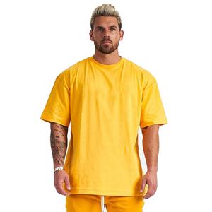 Macheda — t-shirt blanc de luxe en coton pour hommes, streetwear, coupe ample, avec petite ouverture sur les épaules, modèle surdimensionné, vêtements unisexes - Product Image 3