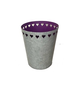 Decorative Metal Flower <b>Pot</b> <b>for</b> Balcony Gardening Patio Decoration and Floral Styling - Product Image 4