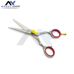 Tijeras de peluquería personalizadas con mango elegante para barbería, tijeras de corte de pelo para salón, tijeras de peluquería con logo regular - Product Image 1