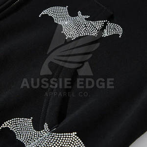 Sudaderas con Pedrería para Hombre, Precio Razonable, Servicio OEM, Estilo Único, Transpirables - Product Image 6